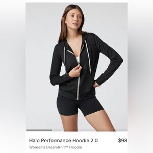 Vuori Black Heather Hoodie